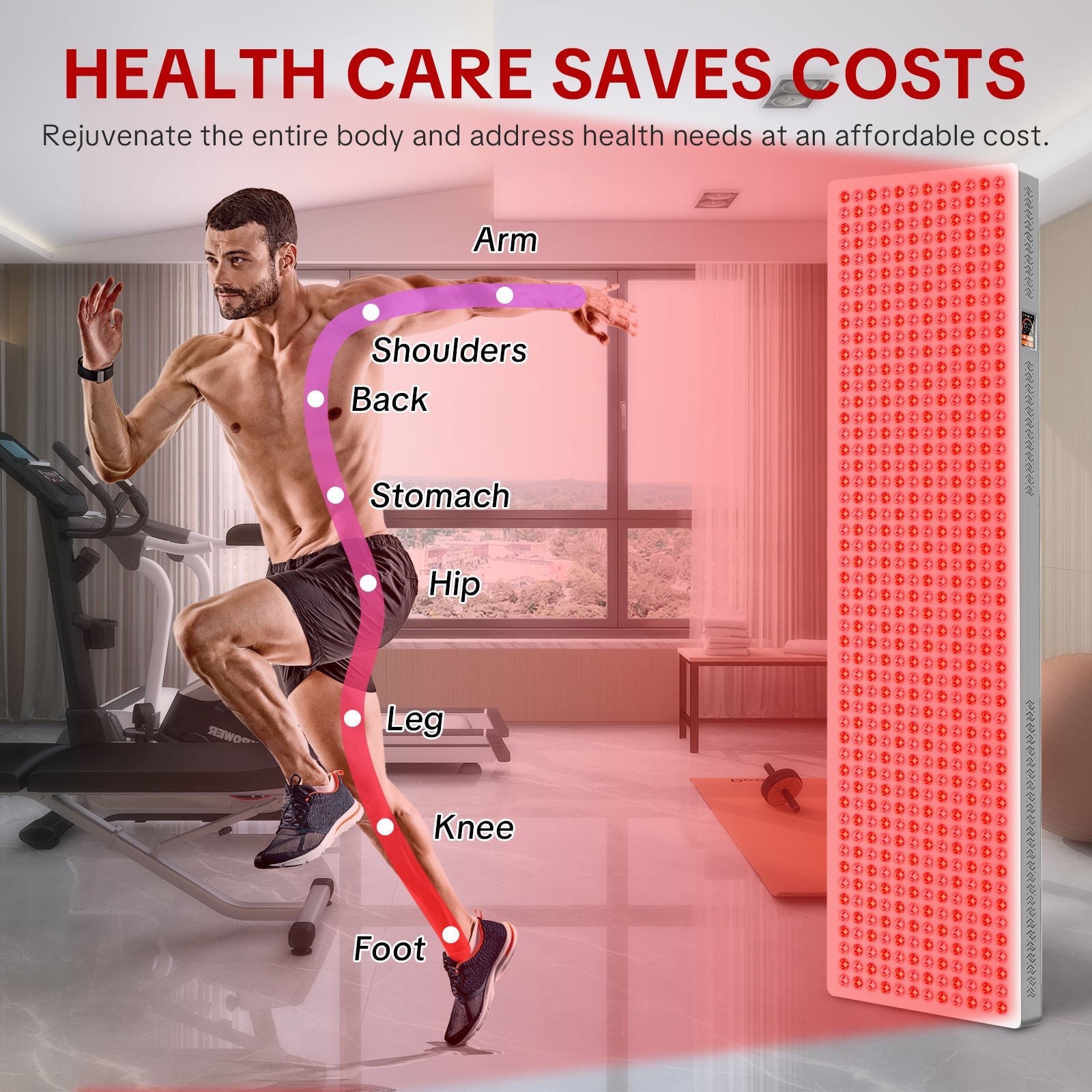 LPKP Full Max 800 LED | Ultimate Full Body RLT Device with High Power LPKP