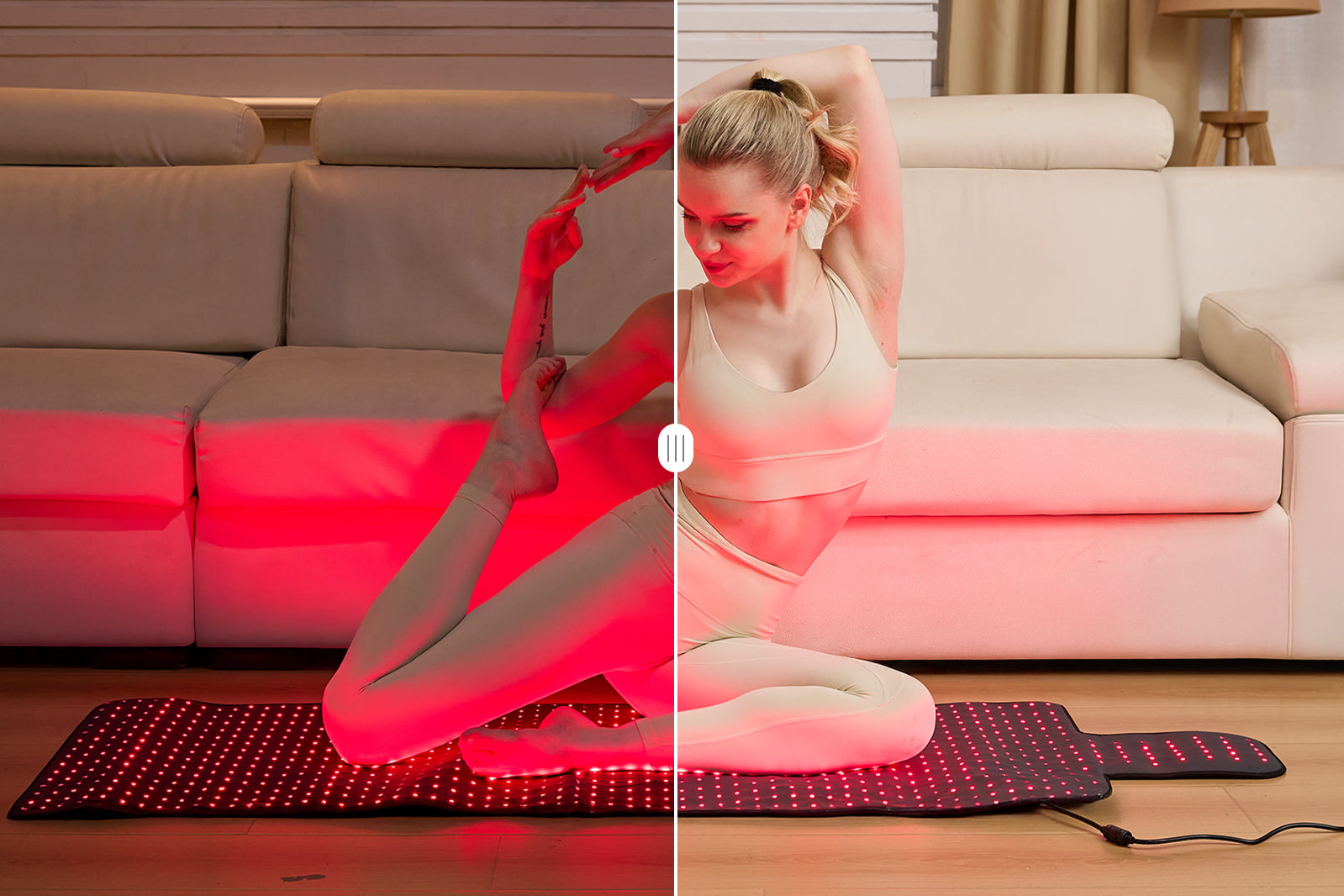 LPKP Full Body Red Light Therapy Blanket (875 LEDs) – Large RLT Pad for Back, Shoulder & Waist LPKP