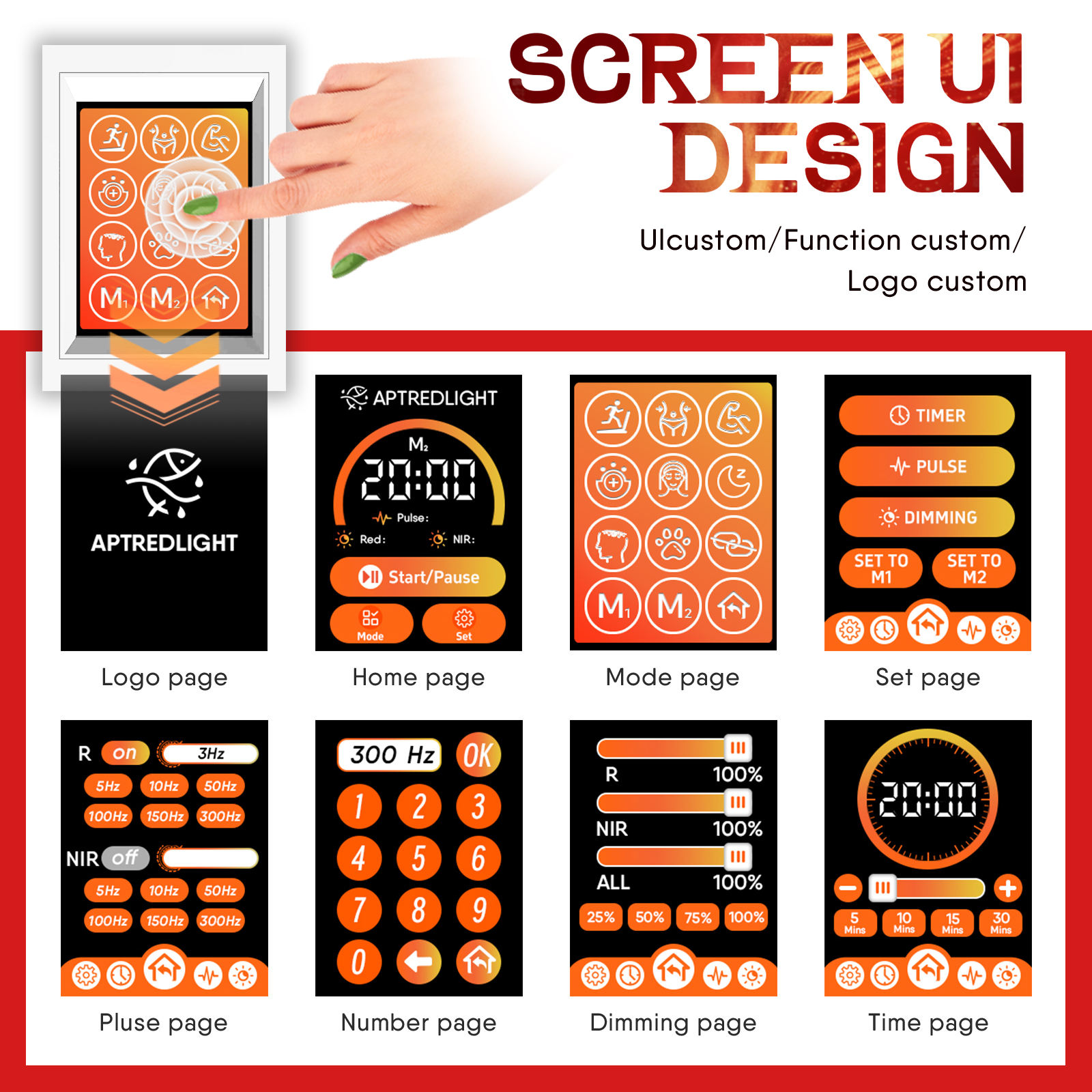 LPKP Solo Mini 70 LED | Portable Red Light Therapy Panel LPKP