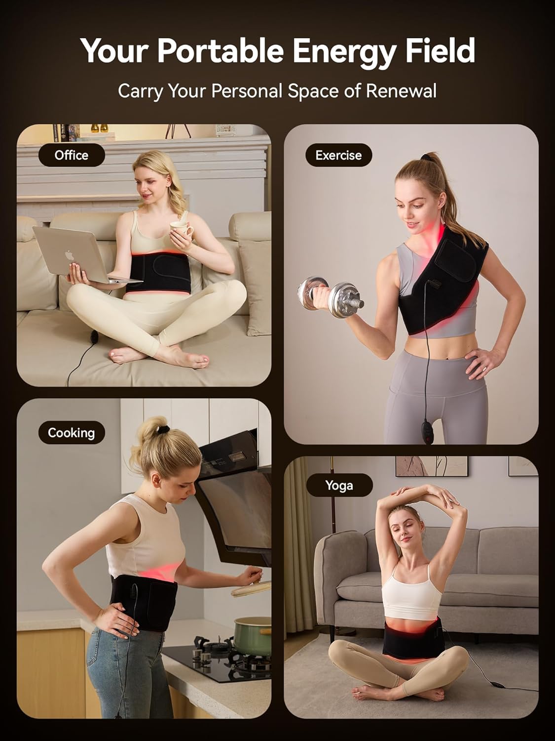 LPKP Pro 600 High-Density Light Recovery Wrap | Deep Tissue Wellness & Body Vitality