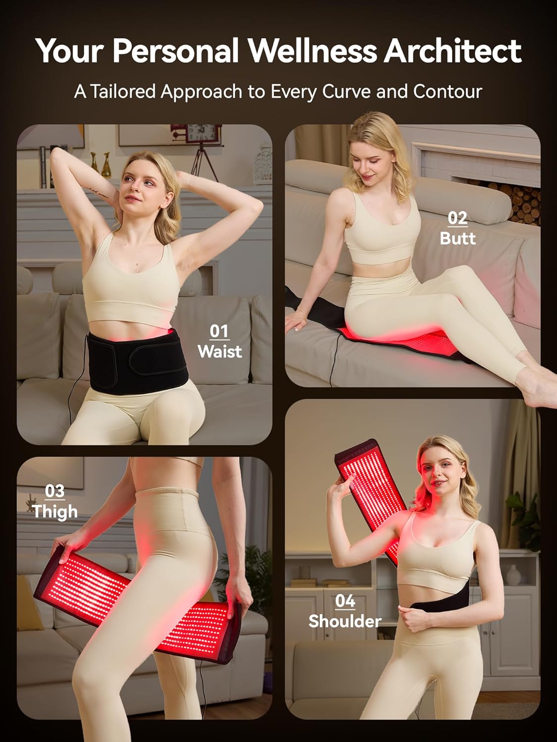 LPKP Pro 600 High-Density Light Recovery Wrap | Deep Tissue Wellness & Body Vitality