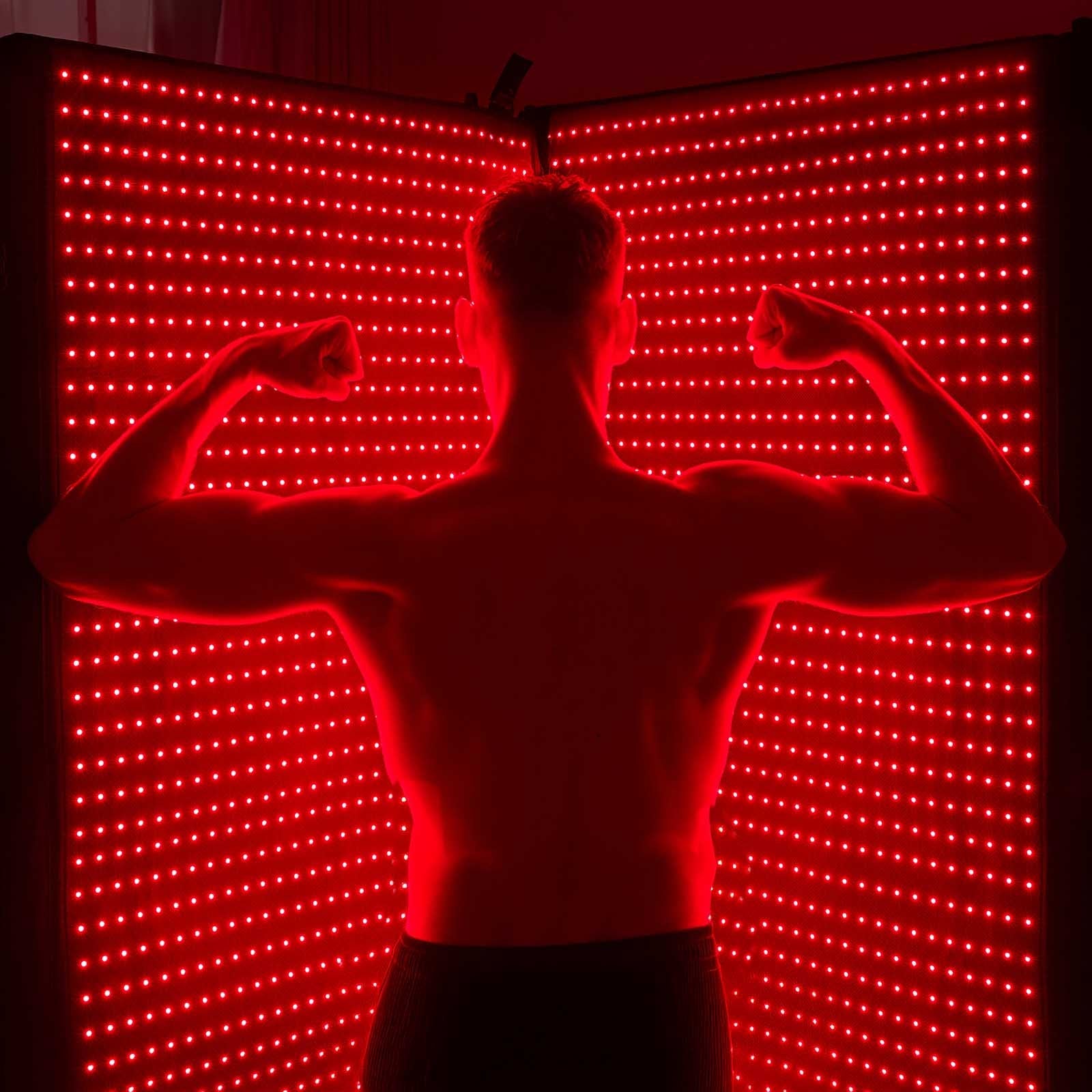 LPKP Pro Red Light Therapy Mat (1370 LEDs, 660nm/850nm) – RLT Pad for Full Body Joint & Muscle Recovery LPKP
