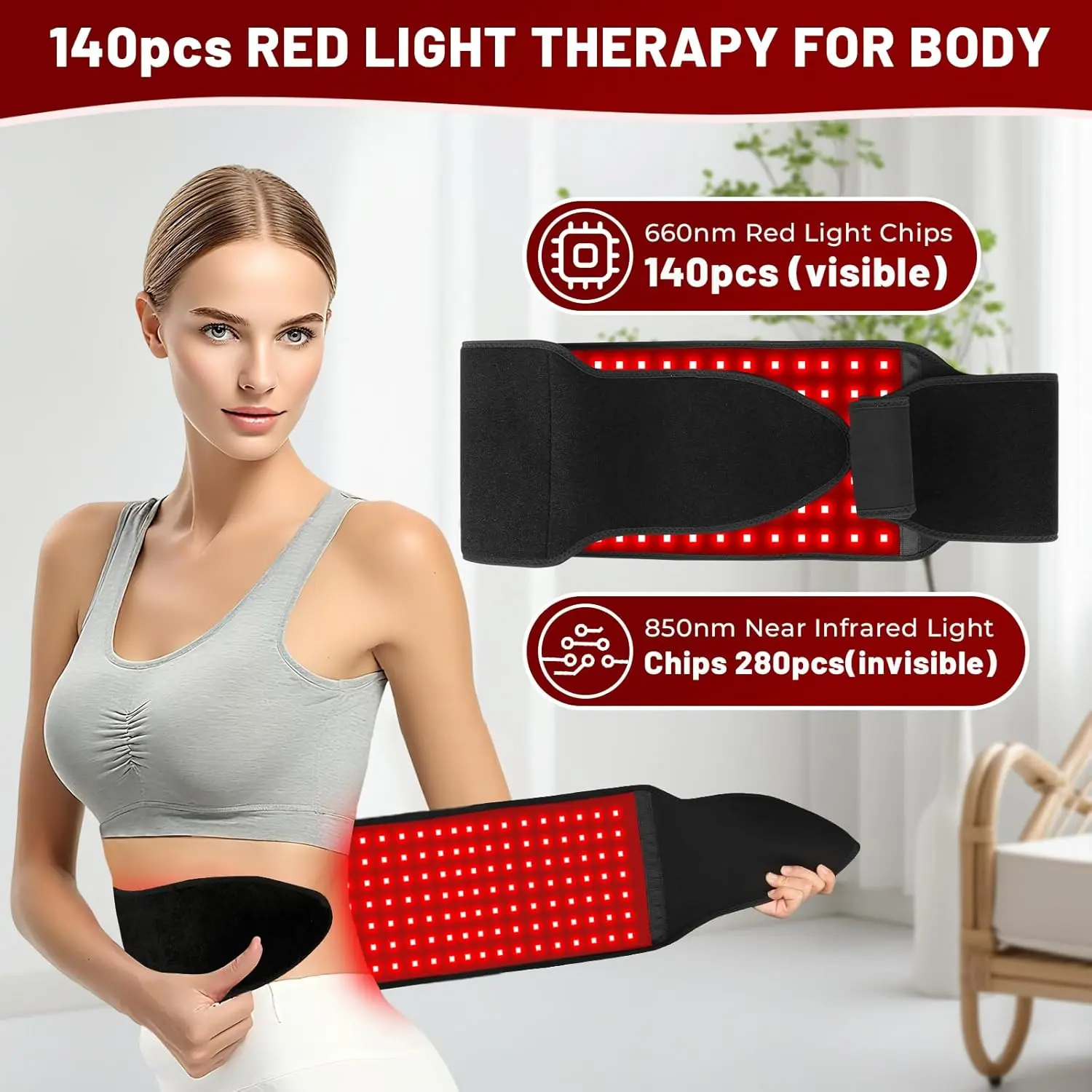 LPKP Red Light Therapy Belt LPKP