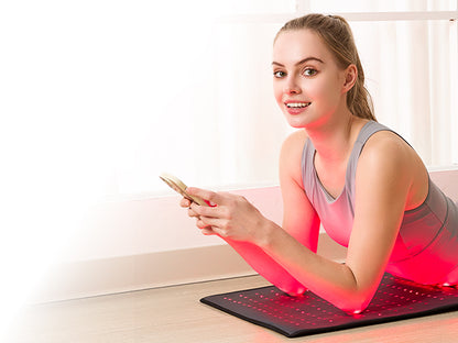 LPKP Pro Red Light Therapy Mat (1370 LEDs, 660nm/850nm) – RLT Pad for Full Body Joint &amp; Muscle Recovery