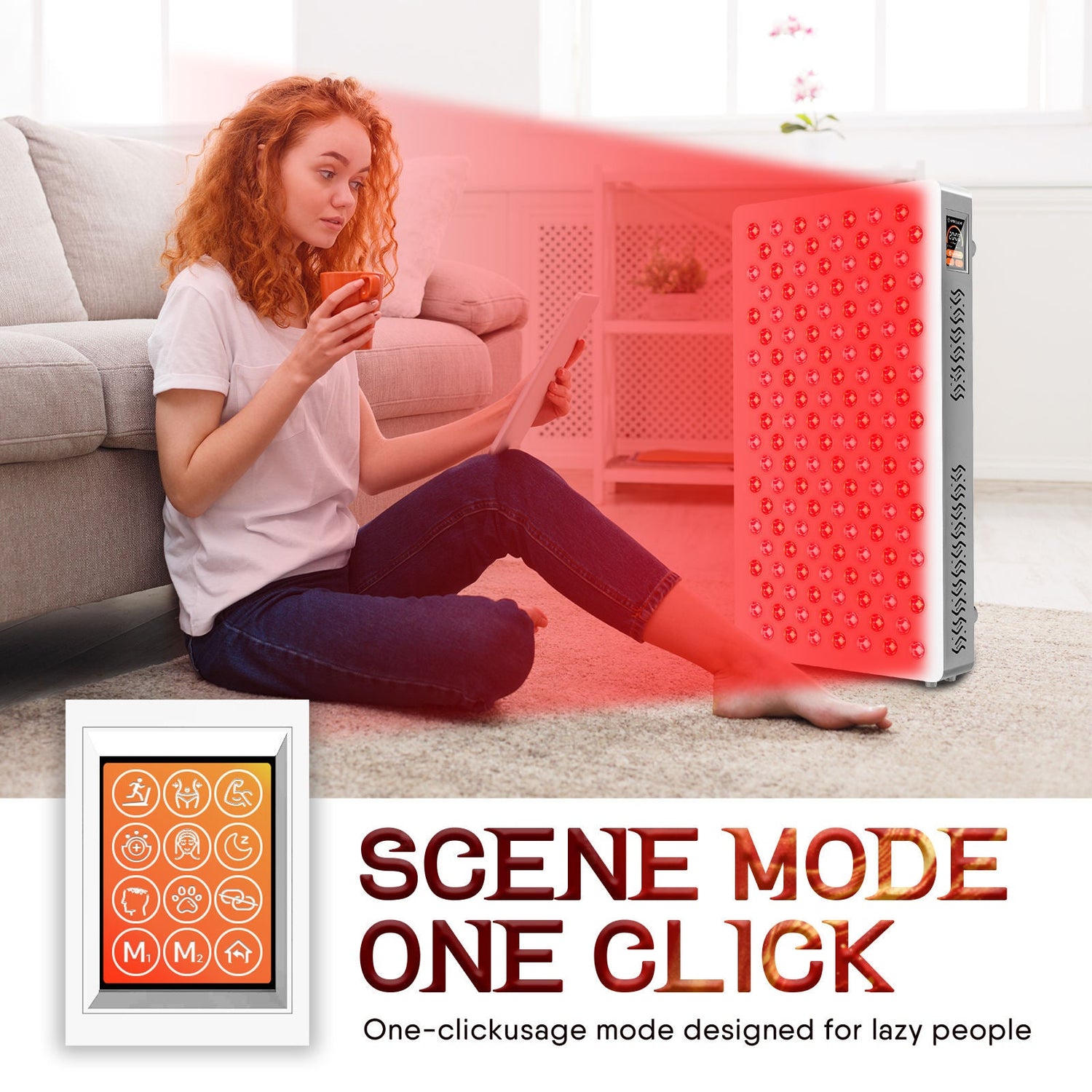 LPKP Solo Max 140 LED ∣ Compact RLT Panel for Face &amp; Targeted Areas LPKP