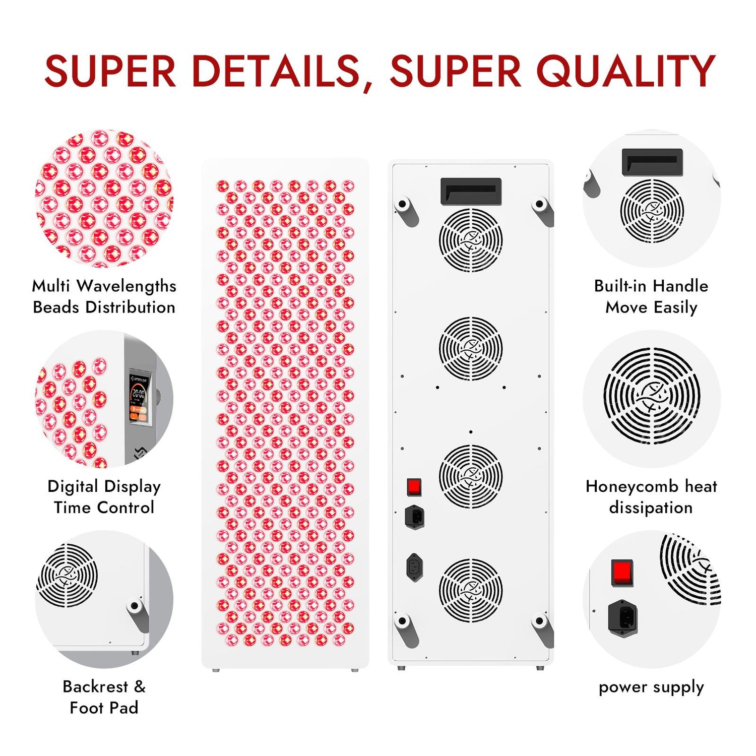 LPKP Core 300 LED | High Irradiance RLT Panel for Core Body Recovery LPKP