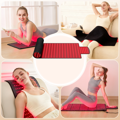 LPKP Red Light Therapy Blanket (420 LEDs, Dual Wavelength) – Flexible RLT Mat for Body Joints