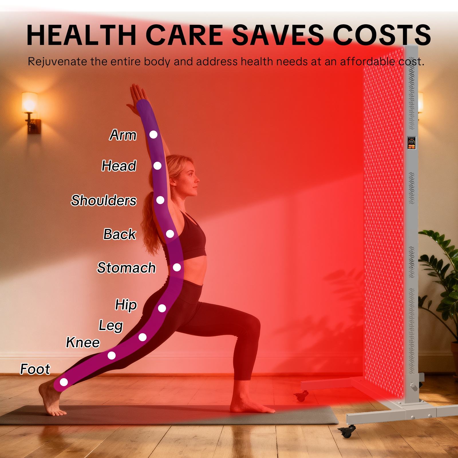 LPKP Pro Max 1260 LED | Flagship Full Body Red Light System LPKP