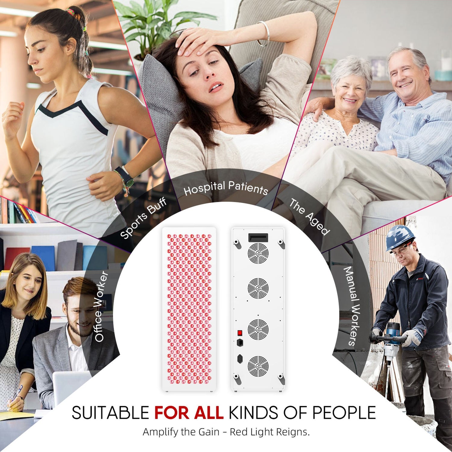 LPKP Core 300 LED | High Irradiance RLT Panel for Core Body Recovery LPKP