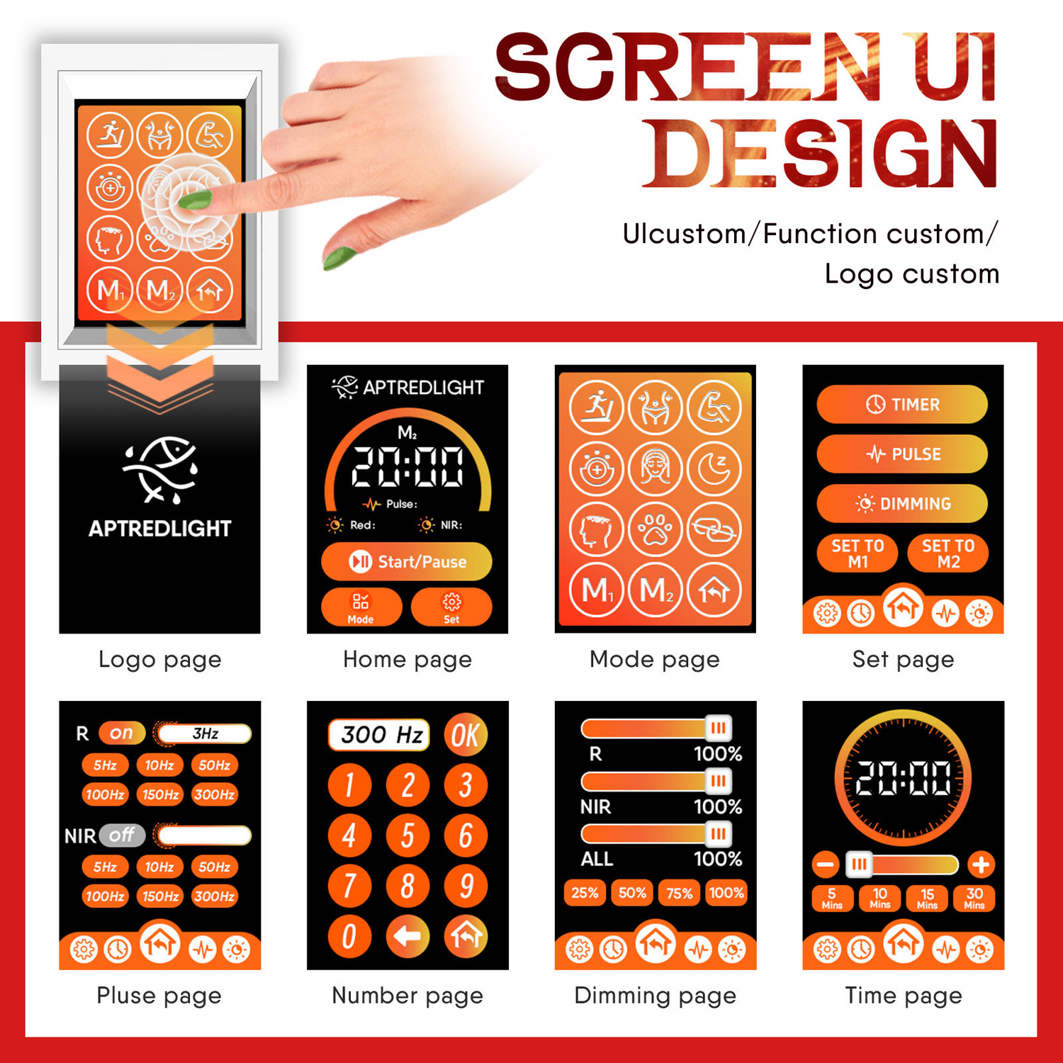 LPKP Solo Mini 70 LED | Portable Red Light Therapy Panel LPKP