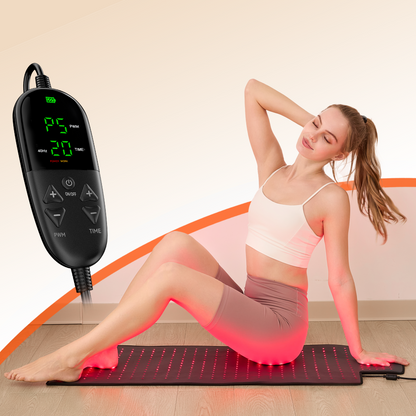 LPKP Red Light Therapy Blanket (420 LEDs, Dual Wavelength) – Flexible RLT Mat for Body Joints